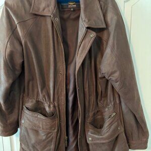 Wilson's Men's Distressed Leather Jacket